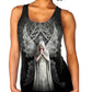 Image of Front of Goth top on Model