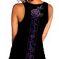 Image of Back of Goth Top on Model