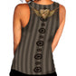 Image of Back of Goth Top on Model