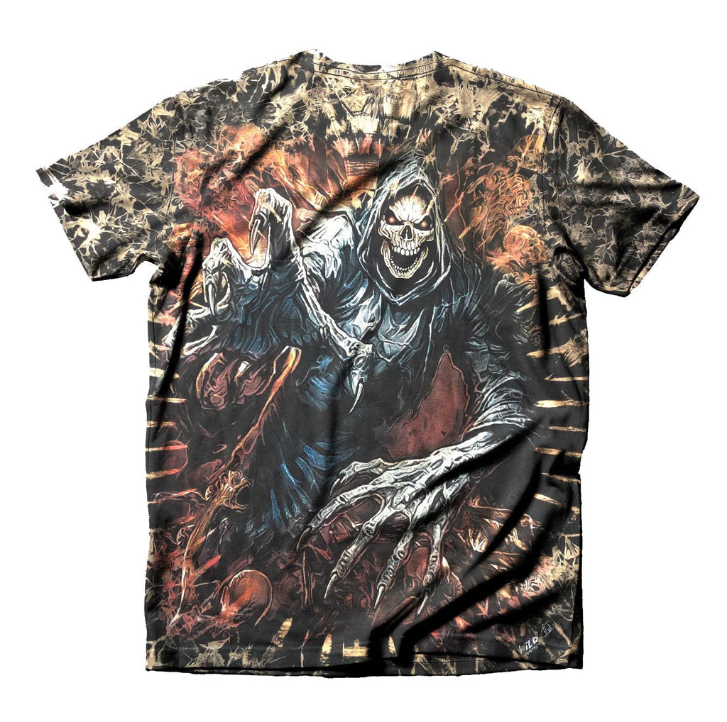 Wild - Tie Dye Reaper - Glow In The Dark T-Shirt - Wild Star Hearts 