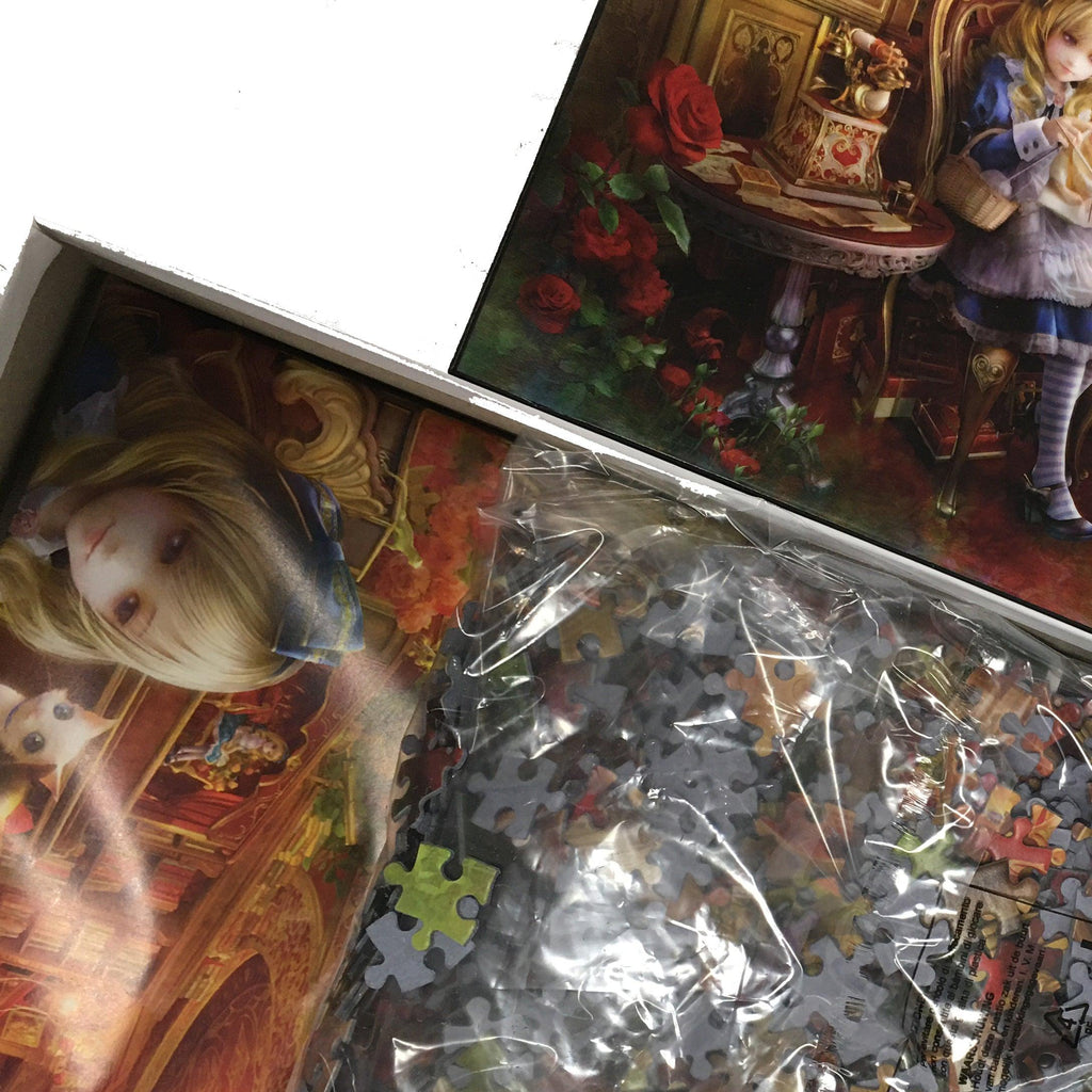 WSH- Alice In The Library - 1000 piece jigsaw - Wild Star Hearts 