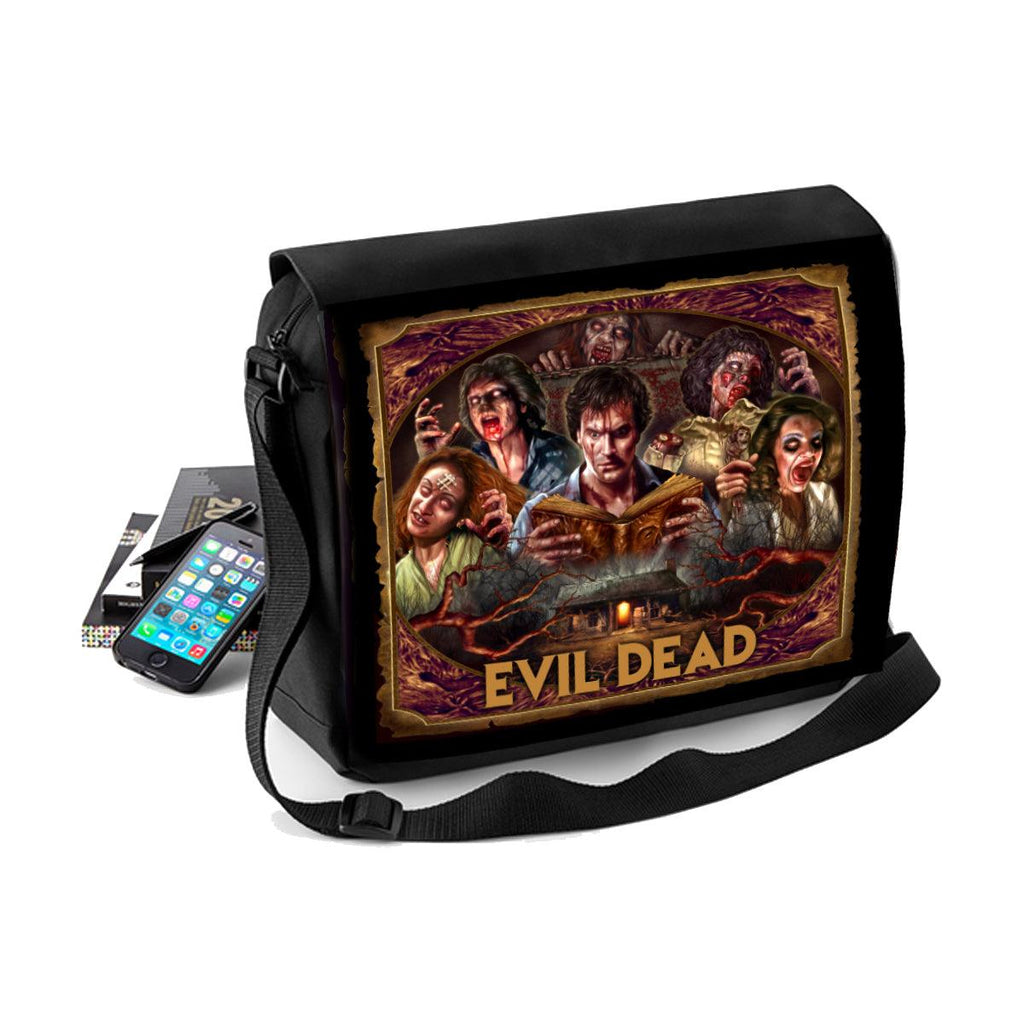 WSH - Evil Dead Necronomicon - Messenger Bag featuring artwork by Peter Panayis - Wild Star Hearts 