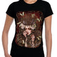 WSH - Forest Keeper - Womens Capsleeve T-Shirt by Enys Guerrero - Wild Star Hearts 
