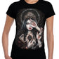 WSH - High Priestess - Womens Capsleeve T-Shirt by Enys Guerrero - Wild Star Hearts 