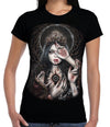 WSH - High Priestess - Womens Capsleeve T-Shirt by Enys Guerrero - Wild Star Hearts 