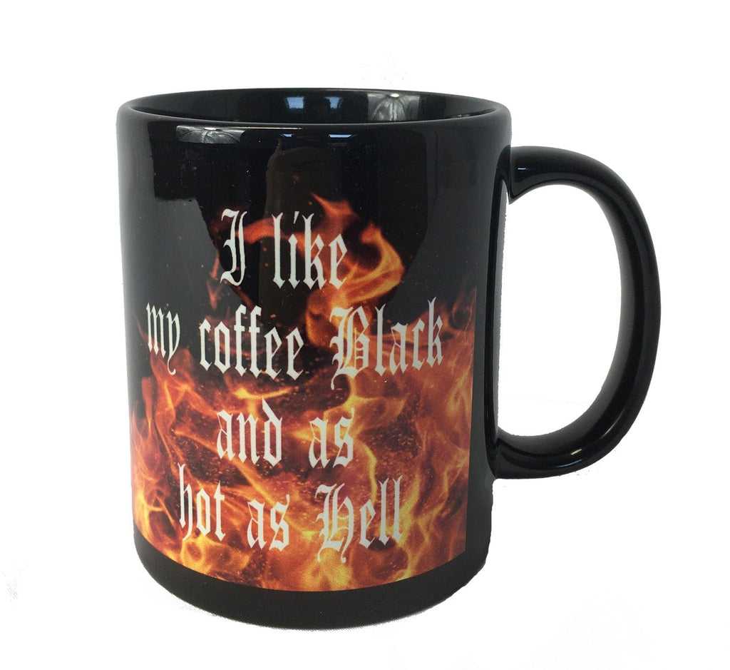 WSH - Hot As Hell Coffee - 11oz Ceramic Mug - Wild Star Hearts 