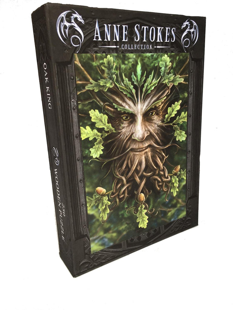 WSH - Oak King - 250pc Wooden puzzle - Anne Stokes - Wild Star Hearts 