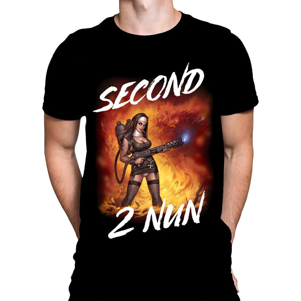 WSH - Second 2 Nun - T-Shirt by Matt Dixon Art - Wild Star Hearts 