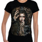 WSH - The Visitor - Womens Capsleeve T-Shirt by Enys Guerrero - Wild Star Hearts 