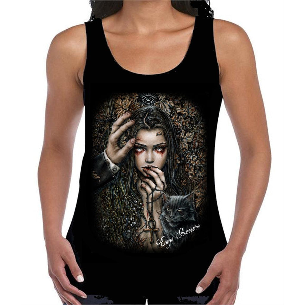 WSH - The Visitor - Womens Tank Top by Enys Guerrero - Wild Star Hearts 