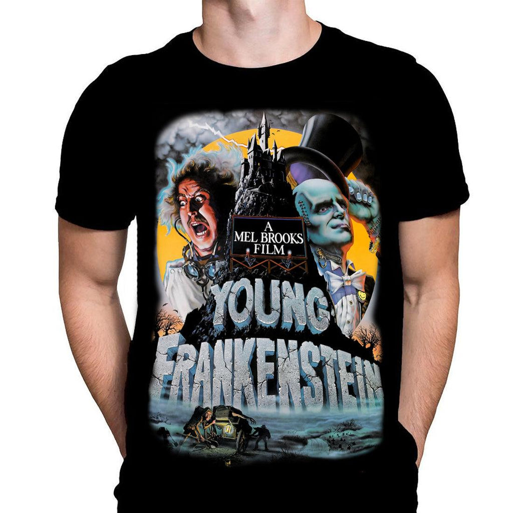 Young Frankenstein - Classic Horror Comedy - Movie Art - T-Shirt - Wild Star Hearts 