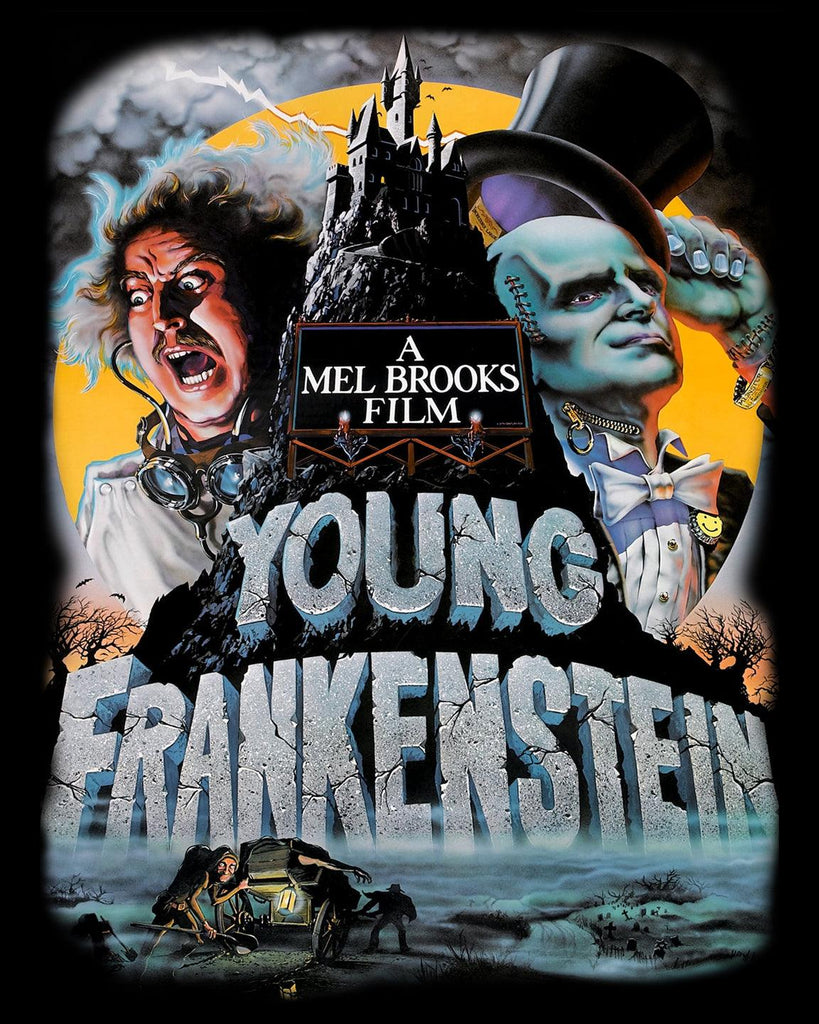 Young Frankenstein - Classic Horror Comedy - Movie Art - T-Shirt - Wild Star Hearts 